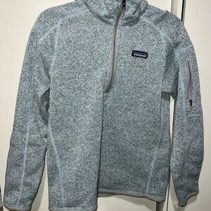 Patagonia Light Blue Fleece Jacket